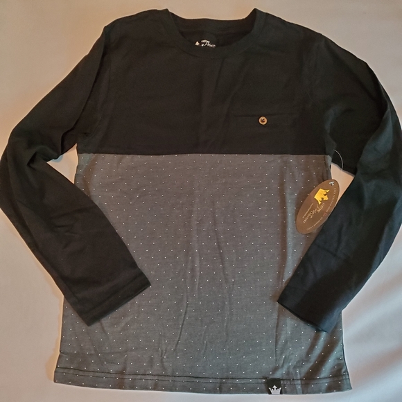 L.P.C. Split Block Shirt Boys 12 NWT - Picture 2 of 6